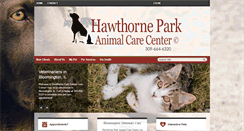 Desktop Screenshot of hawthorneparkvet.com